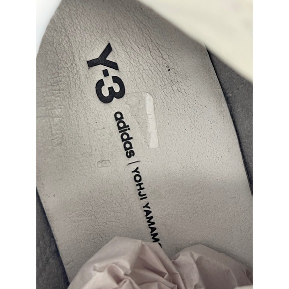 Adidas Y-3 Kaiwa G54502 White Leather Yohji Yamamoto Sneaker Men's 9 US/8.5 UK - Picture 7 of 12